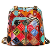 Women Genuine Leather Vintage Casual Backapck Travel Outdoor Bags