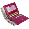 Women Genuine Leather Wallet Card Holder Portable Wallet Purse