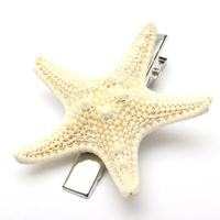 Women Girls Nice Starfish Hair Clip Beach Sea Star Hairpin