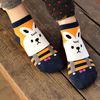 Women Girls Socks Warm Cotton Blend Cartoon Animal Pattern Cute Hosiery