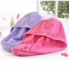 Women Hair Drying Shower Hat Salon Towels Quick Dry Bath Microfiber Fabric Cap