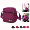 Women High-end Nylon Three Layer Crossbody Bag Messenger Bag Shoulder Bag