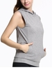 Women Hooded Sleeveless Running Workout Hoodies