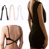 Women Hooks Low Back Bra Strap Backless Converter Fully Adjustable Bra Extender