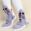 Women Knitted Cartoon Alligator Adult Thicken Woolen Warm Socks