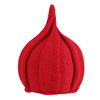 Women Knitted Ice Cream Nipple Pattern Beanie Hat Candy Color Elastic Cap