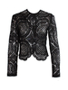 Women Lace Crochet Hollow Zipper Solid Crop Tops Casual T-shirt