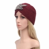 Women Lady Beret Ski Cap Braided Baggy Beanie Crochet Warm Winter Wool Hat