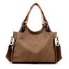 Women Large Capacity Canvas Casual Handbag Shopping Travel Shoulder Bags