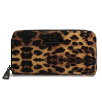 Women Leopard Grain Elegant Wallet Ladies Casual Leisure Cards Purse