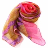 Women Leopard Print Voile Scarves Soft Long Shawl Beach Suncreen Scarves