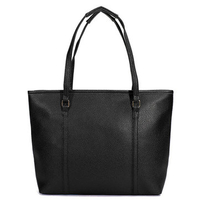Women Litchi Rind Large Capacity Handbag