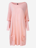 Women Long Lantern Sleeve Pure Color Loose Sweaters
