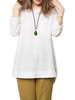 Women Long Sleeve O Neck Candy Color Casual Shirts