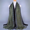 Women Long Snakeskin Grain Cotton Scarf Wrap Shawl Large Scarves