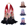 Women Long Soft Neck Chiffon Wrap Shawl Stole Warm Winter Scarf