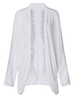 Women Loose Batwing Sleeve Wings Printed Long Cardigans