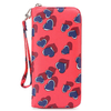 Women Lovely Candy Color Heart Long Zipper Wallet Card Holders Purse