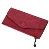 Women Matte PU Leather Wallet Ultra Thin Multicard Slots Wallet Purse