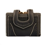 Women Medium-Long Candy Color Cowhide Wallet