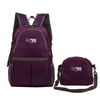 Women Men Candy Color Casual Nylon Folding Portable Sport Travel Backpack Shoulder Bags
