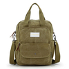 Women Men Canvas Casual Retro Portable Tote Shoulder Bag Backpack
