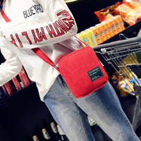 Women Men Canvas Lightweight Portable Shoulder Bags Crossbody Bags