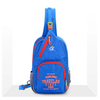 Women Men Casual Printing Pure Color Sport Lightweight Waterproof Shoulder Bags Chest Bag