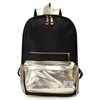 Women Men Casual School Backpack Leisure Satchel Sport Travel Canvas Rucksack