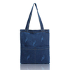 Women Men Denim Casual Large Capacity Handbags Shopping Leisure Shoulder Bags