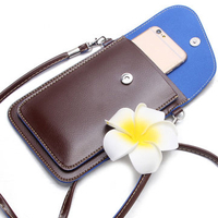 Women Men Elegant 4.7inch Shoulder Bag Phone Bag For iPhone Samsung Huawei Xiaomi Sony