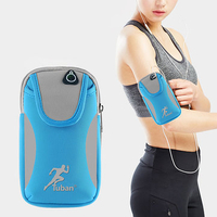 Women Men Fitness Equipment Wrist Bag Unisex Arm Bag Phone Bag