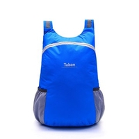 Women Men Folding Bag Portable Travel Backpack Lightweight Skin Bag Rucksack Shoulder Bag