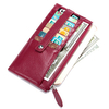 Women Men Genuine Leather Card Holder Business Wallet