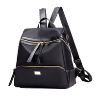 Women Men Nylon Black Gray Blue Casual School Bag Shoulder Bags Backpack