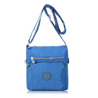 Women Men Nylon Lightweight Shoulder Bag Crossbody Bag
