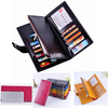 Women Men PU Wallet Purse Three Fold Multi-Card Holder Wallet
