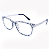 Women Men Retro Eyeglass Frame Full-Rim Glasses Clear Lens Metal Designer