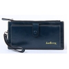 Women Men Ultrathin Leather Long Wallet Capcity Card Holder Phone Bags Coin Bags