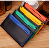 Women Men Vintage PU Leather 2PCS Wallet Card Holder Purse
