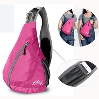 Women Men Waterpoof Casual Lightweight Chest Bag Outdoor Sports Phone Bag Shoulder Bags