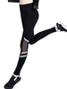 Women Mesh Printed Visibility Running Sports Leggings