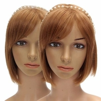 Women Metal Rhinestone Head Chain Jewelry Headband Head Piece Hair band