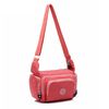 Women Multicolor Nylon Floral Crossbody Bag Casual Travel Bag