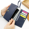 Women Multifunciton PU Leather Phone Wallet Zipper Coin Card Holder