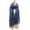 Women Music Note Print Pattern Scarf Beach Sun Protection Shawl