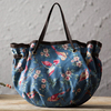 Women National Style Flower Pattern Handbag Tote Cotton Creative Shoulder Bags