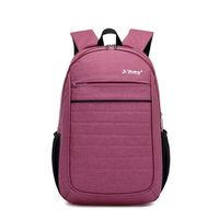 Women Nylon 19 Inch Laptop Backpack Rucksack Shoulder Bag Schoolbag