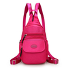 Women Nylon Casual Chest Bag Lightweight Backpack Shoulder Bags