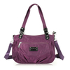 Women Nylon Casual Stylish Leaves Pattern Multi-pocket Handbag Shoulder Bag Crossbody Bag